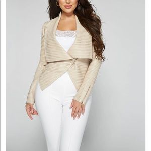 Marciano Shayna Drape Leather jacket